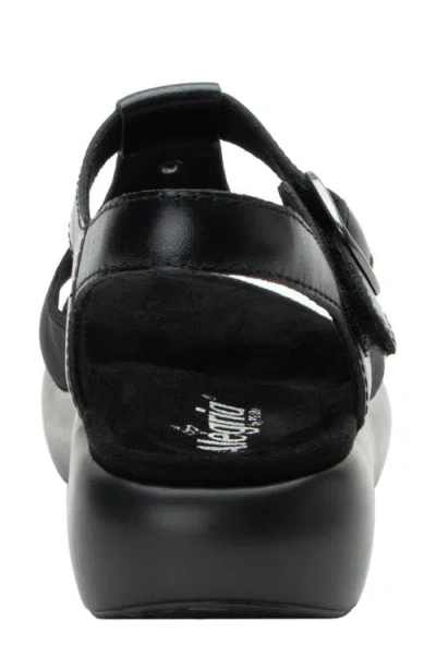 Alegria By Pg Lite Betsie Slingback Platform Sandal In Stretch Nightly