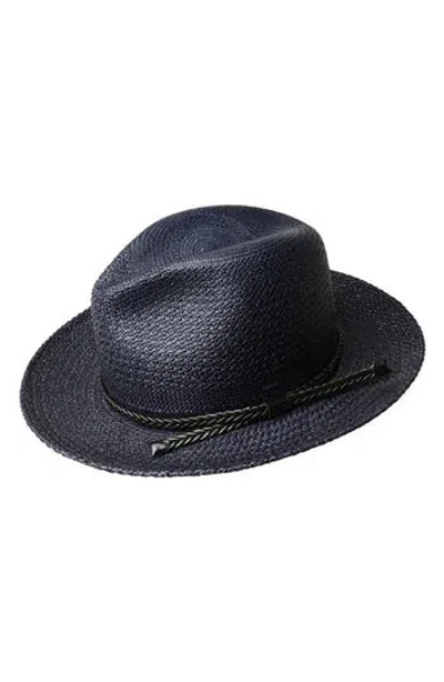 Bailey Crispin Straw Panama Hat In Avion