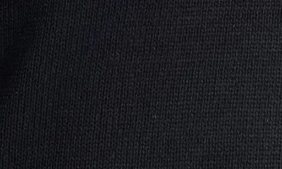 Max Studio Knit Shell Top In Black