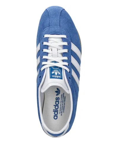 Adidas Originals Womens Team Royal Blue Cream Wh Italia 70s Suede Trainers