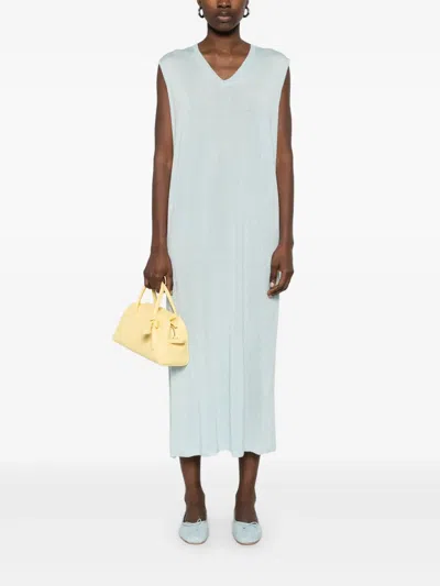 Absolut Cashmere Melanie Midi Dress In Blue