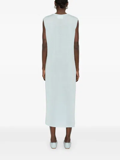 Absolut Cashmere Melanie Midi Dress In Blue