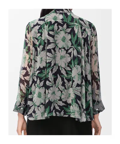 Loewe Silk Shirt Shirt And Blouse Multicolor