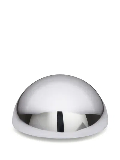 By Gabs Meia Lua Sculpture In Silver