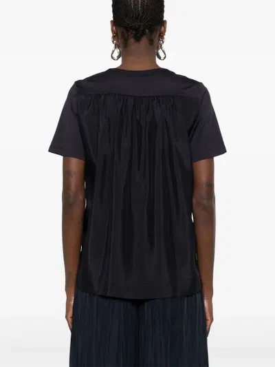 Joseph Contrasting-panel Top In Blue