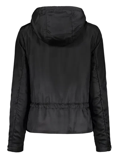 Moorer Burano-sen Techno Fabric Jacket In Black