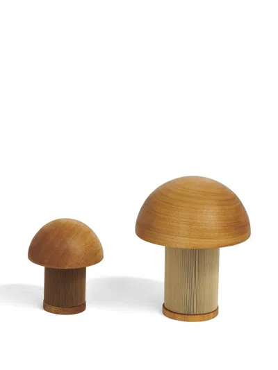 By Gabs Medium Cogumelo Sculpture In Brown