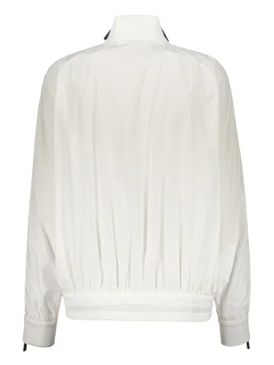 Dsquared2 Cotton Bomber Jacket In White