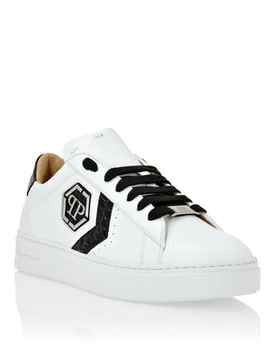 Philipp Plein Lo Top Sneakers In Black