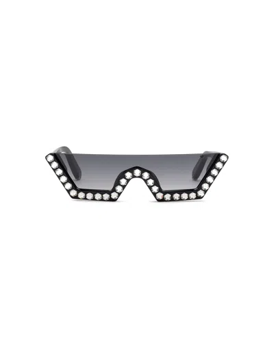 Philipp Plein Sunglasses Plein Crystal Lux With Crystals In Black