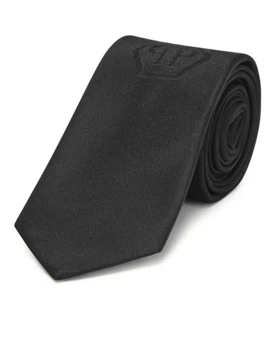 Philipp Plein Tie In Black