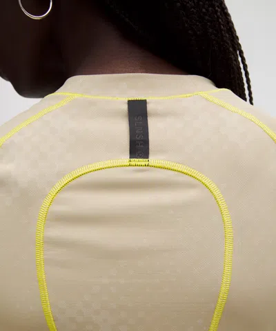 Lululemon Jacquard Tight-fit Long-sleeve Shirt Slnsh Collection