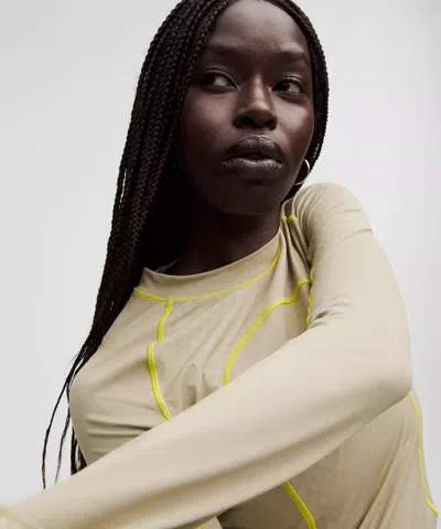 Lululemon Jacquard Tight-fit Long-sleeve Shirt Slnsh Collection