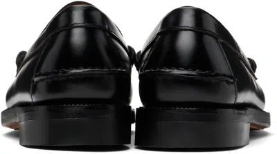 Sebago Dan Po Lt Leather Loafers In Black