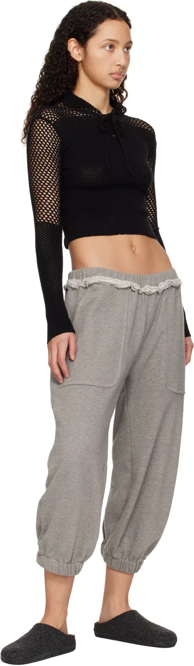 Birkenstock Zermatt Rivet Womens Faux Fur Mule Slide Slippers In Anthracite