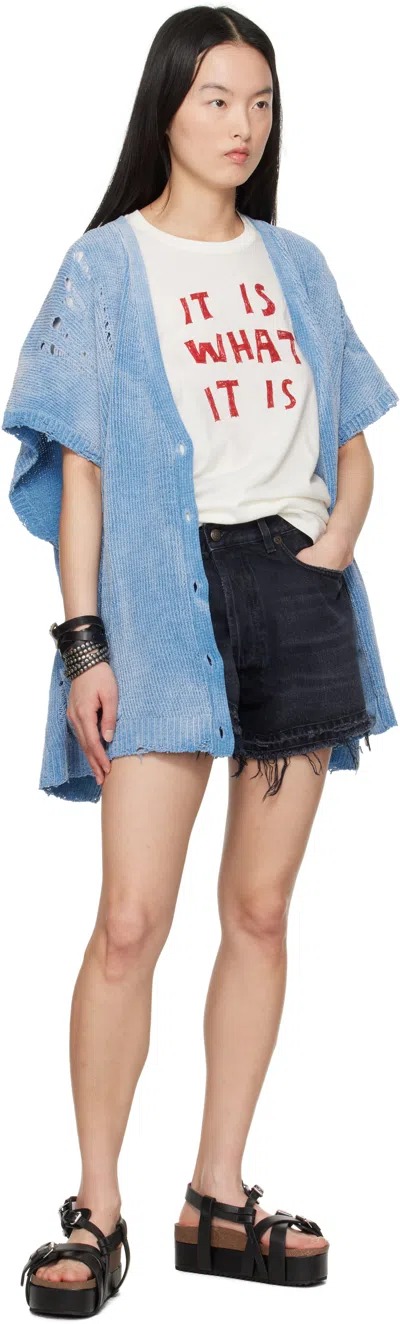 R13 Black Platform Sandals In Black