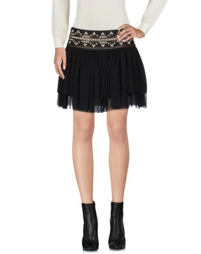 Shop Pierre Balmain Mini Skirt In Black