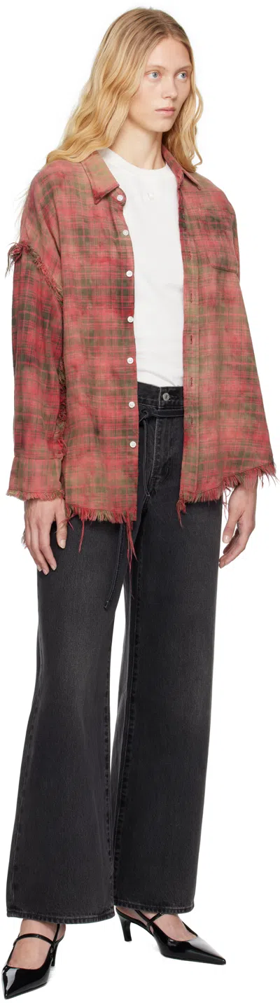 Levi's Straight-leg Black Denim Jeans With Belt Design And Relaxed Fit