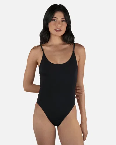 Inmocean Women's Solid Moderate One Piece In Black
