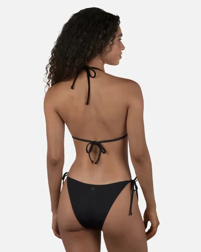 Inmocean Women's Solid Cheeky Tie Side Bottom In Black