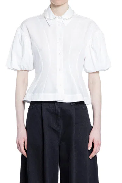 Simone Rocha Woman White Shirts In White