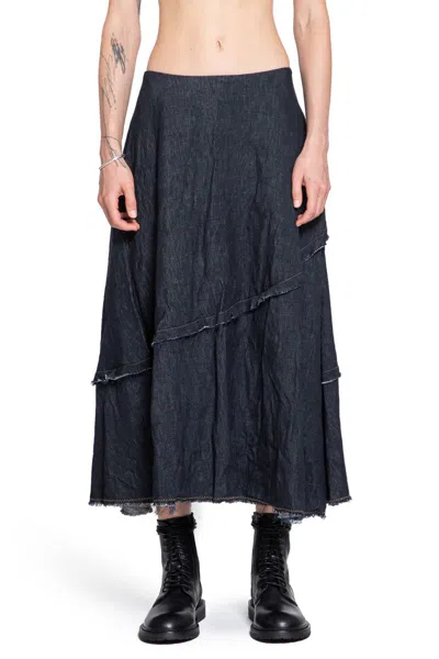 Forme D'expression Shell Skirt In Blue