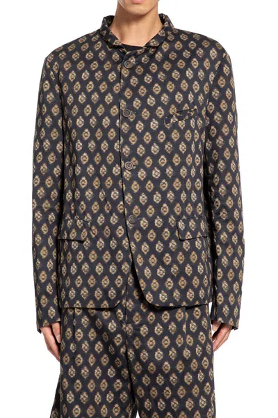 Forme D'expression Blazers In Blue