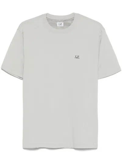 C.p. Company Cp Company Logo T Shirt White In White