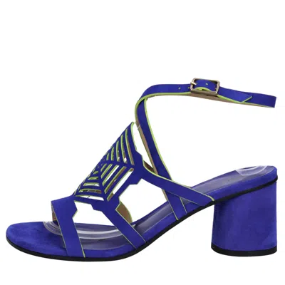Fabi Sandals Blue In Blu Blu E Verdi