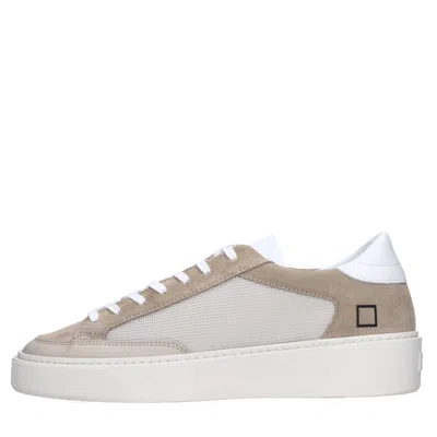 Date D.a.t.e. Sneakers Beige In White