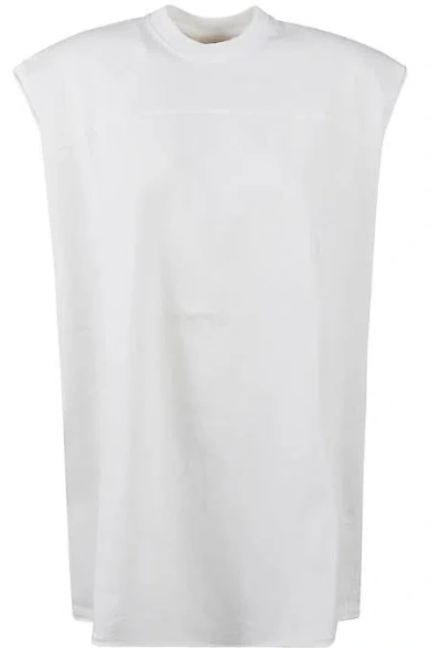 Mordecai Sleeveless Oversized Top In Alabastro