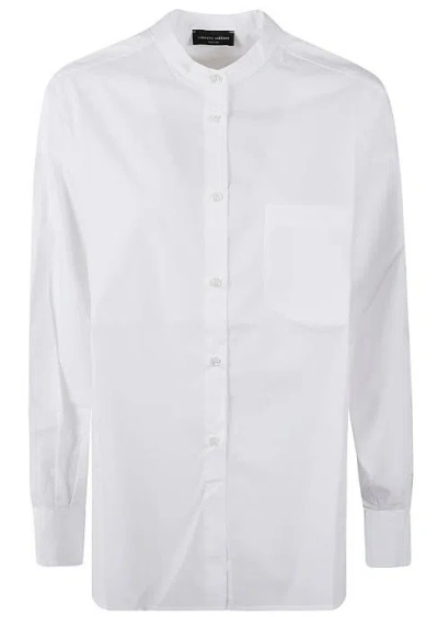 Roberto Collina Cotton Shirt For Everyday Comfort In White