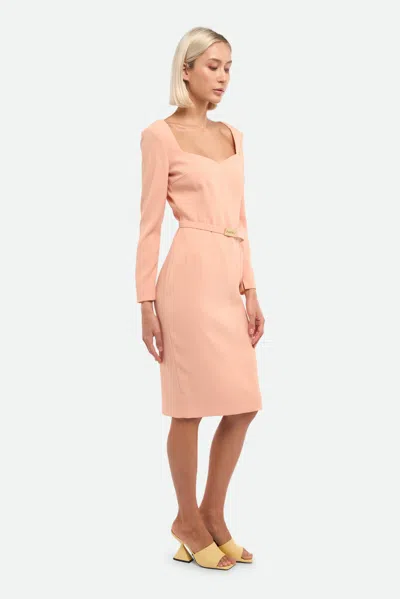 Pinko Abito Midi Rosa Cipria