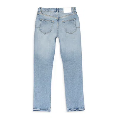 Purple Brand Faded Crytal Racer Indigo Skinny Jeans In Blue