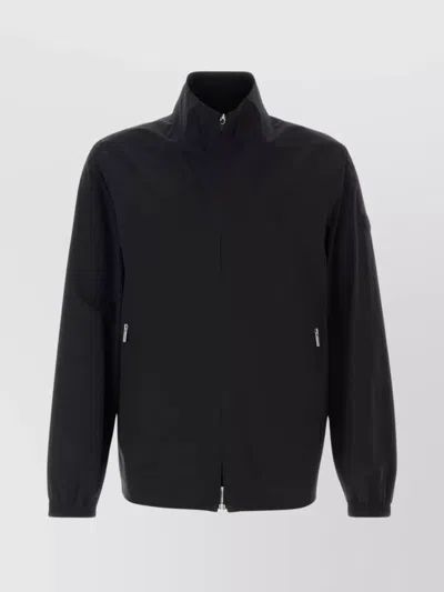 Moncler Black Stretch Nylon Frene Windbreaker