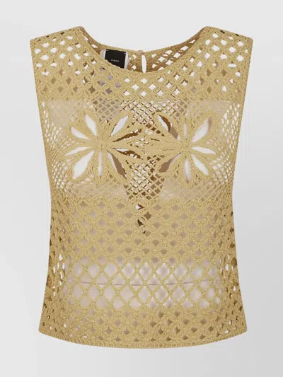 Pinko Pastel Yellow 'gonzano' Top