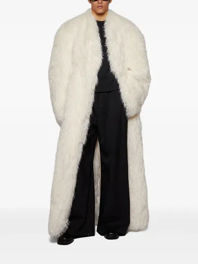 Entire Studios Chrysalis Coat In White