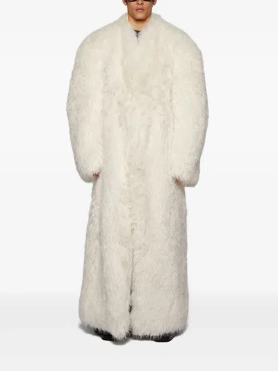 Entire Studios Chrysalis Coat In White