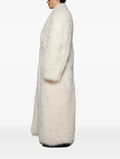 Entire Studios Chrysalis Coat In White
