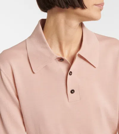 Bottega Veneta Women's Long Sleeve Polo Top In Multicolor