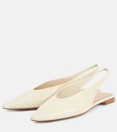 Bottega Veneta Ballerine Slingback Sofia In White