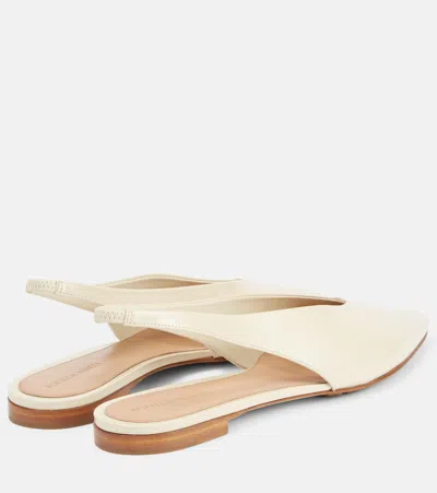 Bottega Veneta Ballerine Slingback Sofia In White