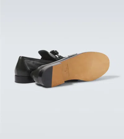 Bottega Veneta Men's Astaire Loafers In Black