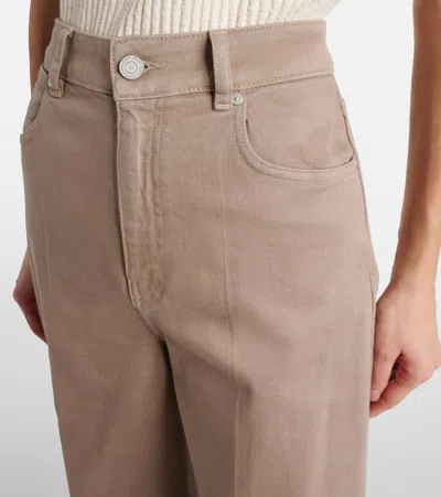 ABBEY阔腿牛仔裤