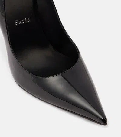 Christian Louboutin So Kate Patent Pointed-toe Red Sole Pump In Black