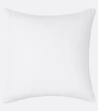 Versace Home Medusa Gala Embroidered Cushion In White