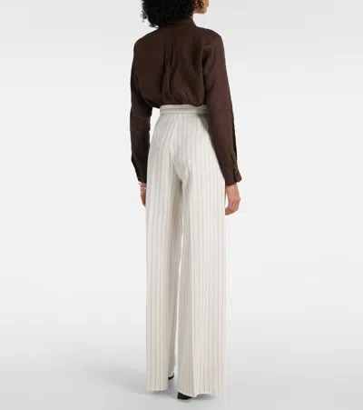 Max Mara Clarion Trousers In Brown