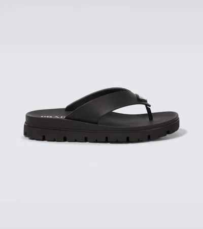 Prada Flip-flops In Black