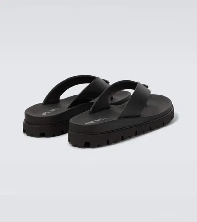 Prada Flip-flops In Black