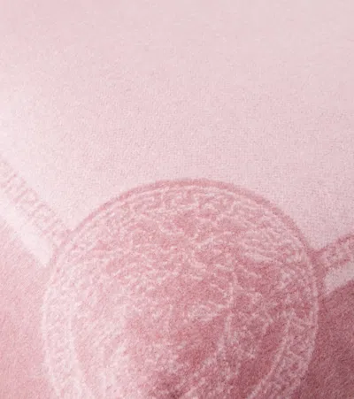 Versace Home Kissen Icon Medusa Aus Seide Und Kaschmir In Pink